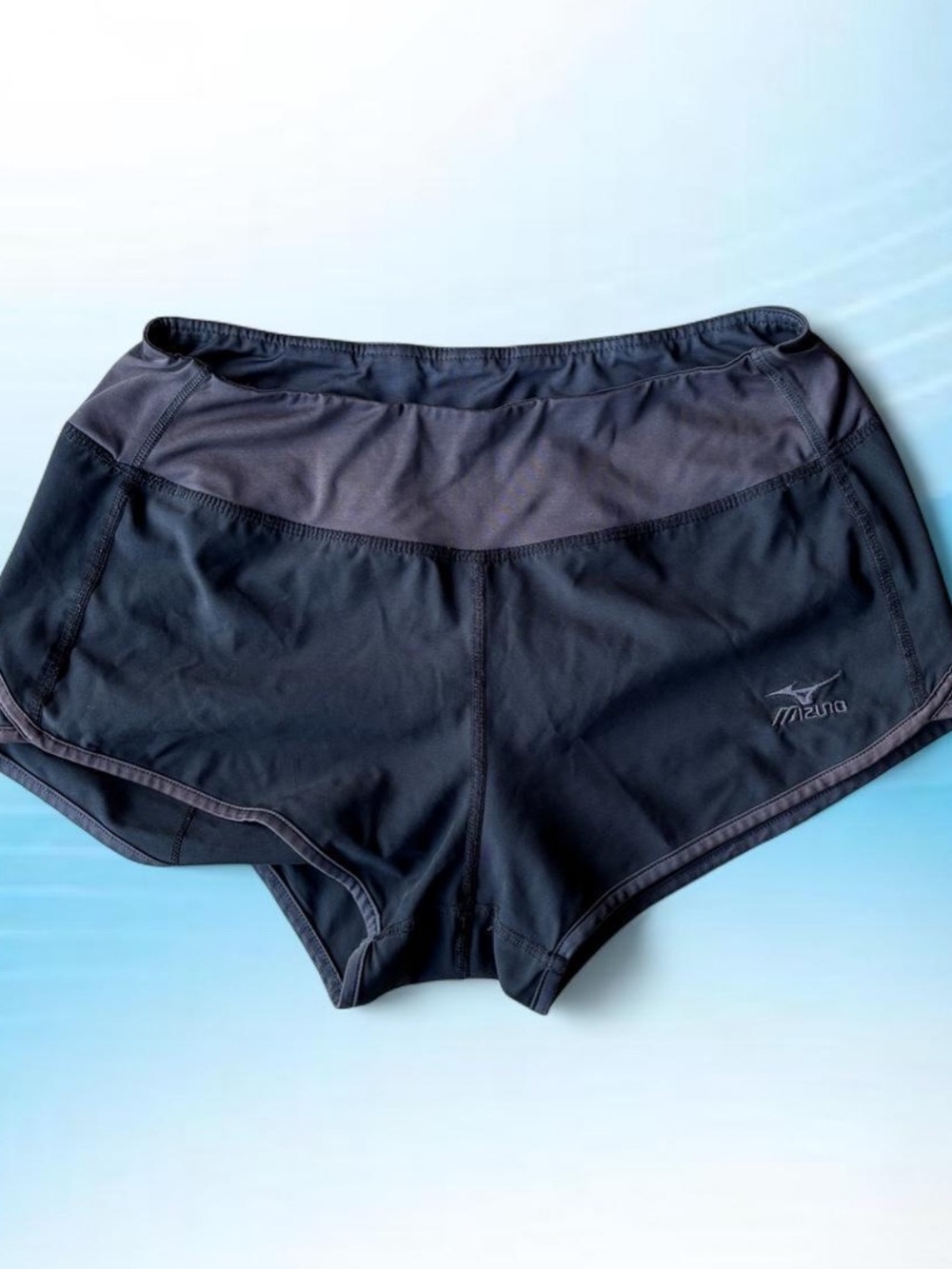 Mizuno Charcoal and Dark Gray Running Shorts Approx Size M